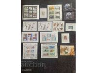 Lot-Blocks, stamps and small sheets-1991-1992-Perfect