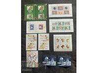 Lot-Blocks, stamps and small sheets-1990-Perfect