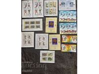 Lot-Blocks, stamps and small sheets-1989-Perfect