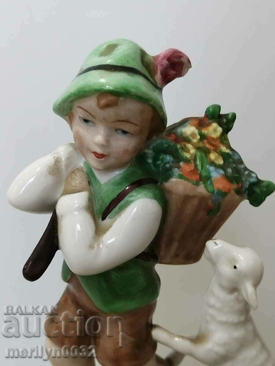 German porcelain Bavaria figure plastic statuette with price 99.00 BGN | € 50.62 German porcelain Bavaria figure plastic statuette with price 99.00 BGN | € 50.62