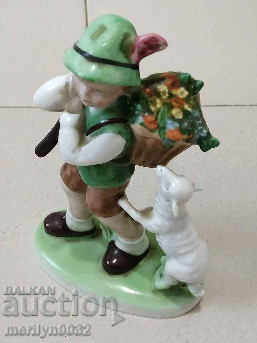 Auction German porcelain Bavaria figure plastic statuette Auction German porcelain Bavaria figure plastic statuette