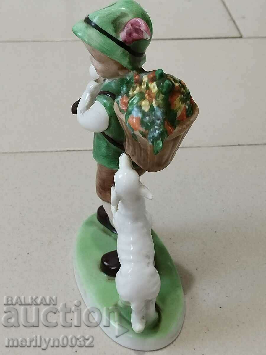 German porcelain Bavaria figure plastic statuette - 6 German porcelain Bavaria figure plastic statuette - 6