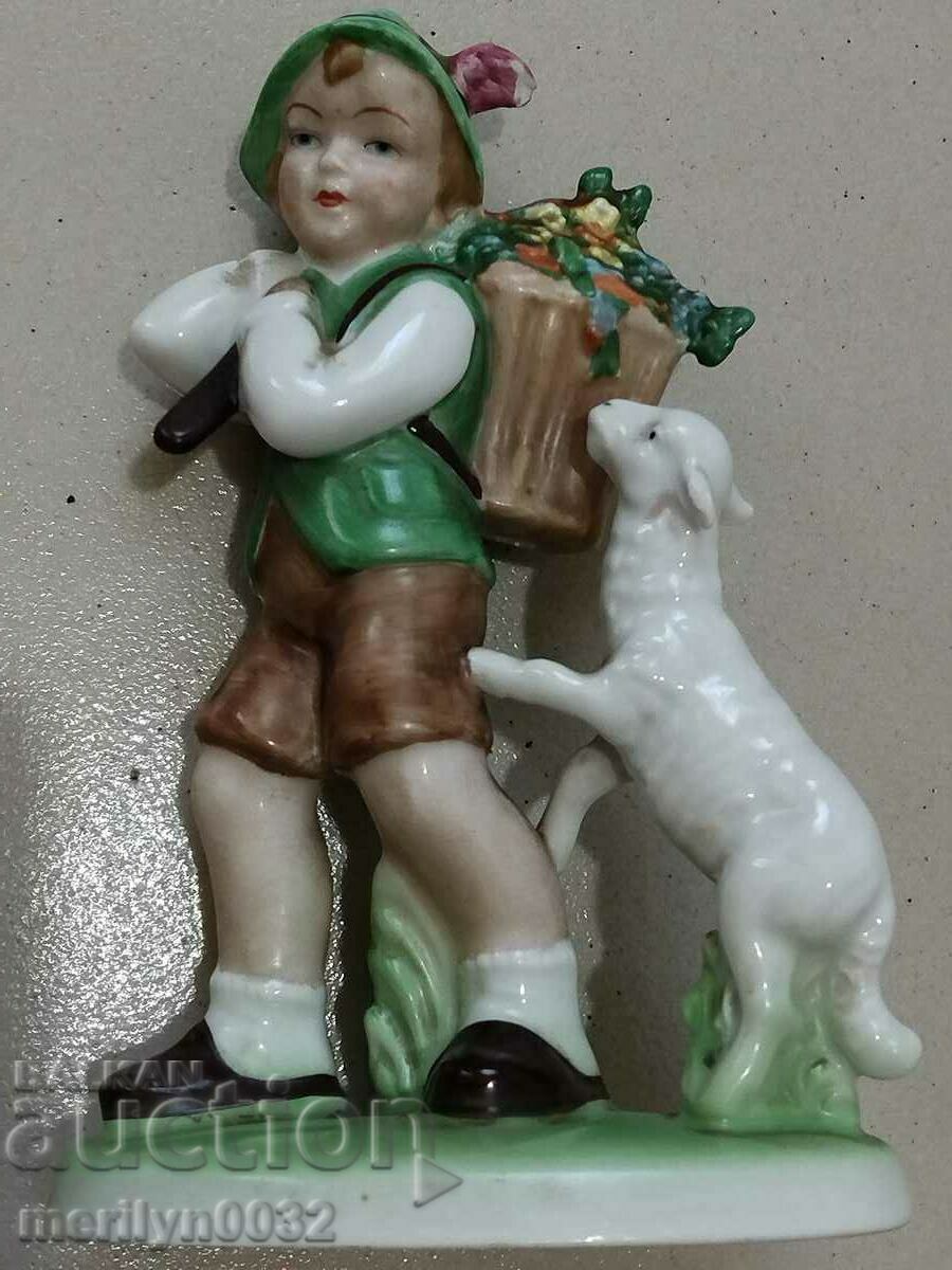 German porcelain Bavaria figure plastic statuette - 7 German porcelain Bavaria figure plastic statuette - 7