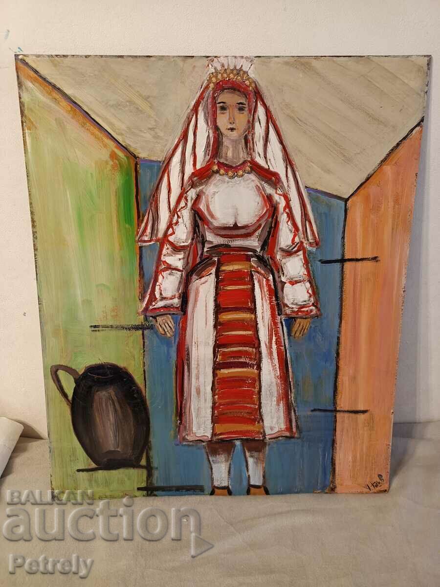 Oil painting with price 150.00 BGN | € 76.69 Oil painting with price 150.00 BGN | € 76.69