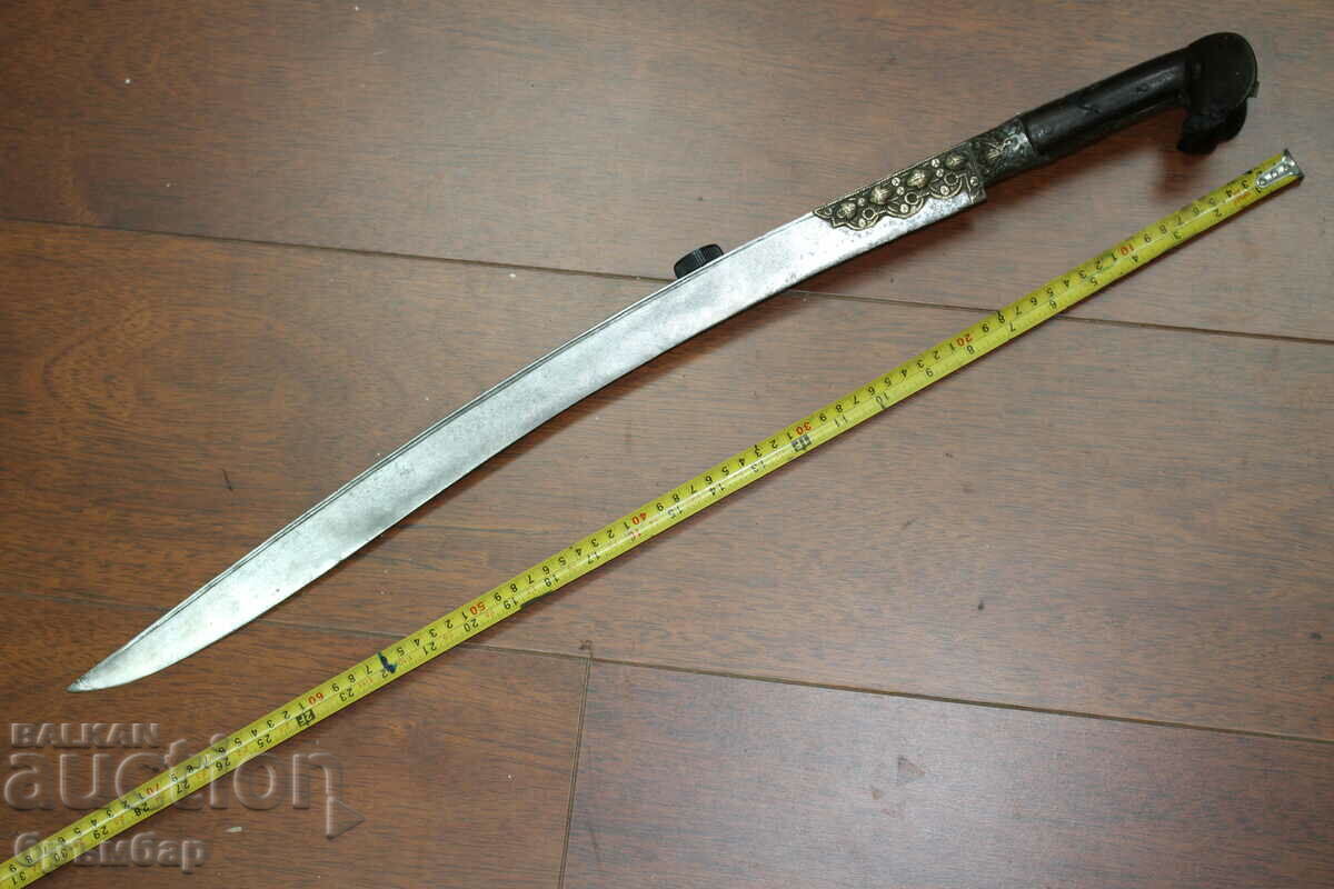 Old Ottoman Turkish Balkan Scimitar. Handles of horn. *2.