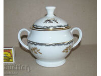 Old Swedish Karlskrona porcelain sugar bowl 13 cm excellent