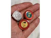 "Marathon Sofia" badges. 3 pieces