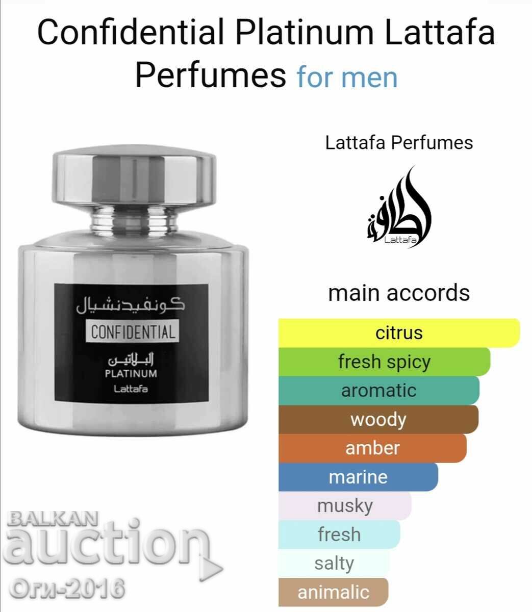 Auction Confidential Platinum Lattafa Eau de Parfum Auction Confidential Platinum Lattafa Eau de Parfum
