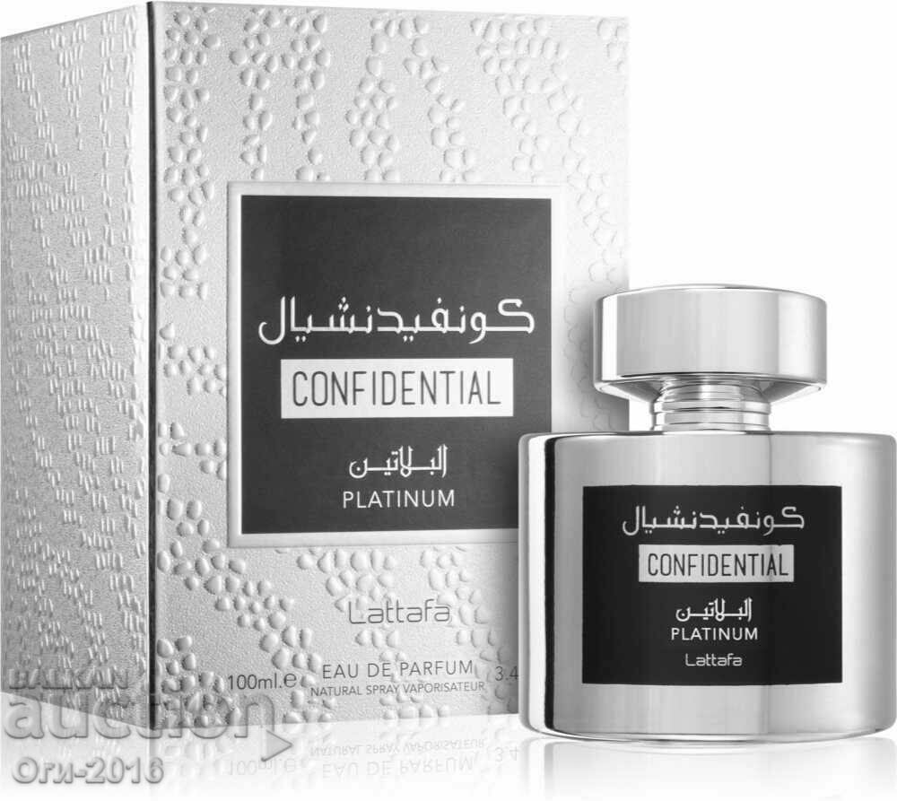 Confidential Platinum Lattafa Eau de Parfum