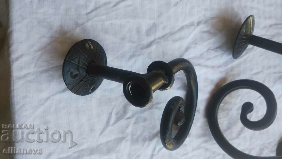 Forged brackets for cornices 6 pcs. There are also metal cornices with price 100.00 BGN | € 51.13 Forged brackets for cornices 6 pcs. There are also metal cornices with price 100.00 BGN | € 51.13