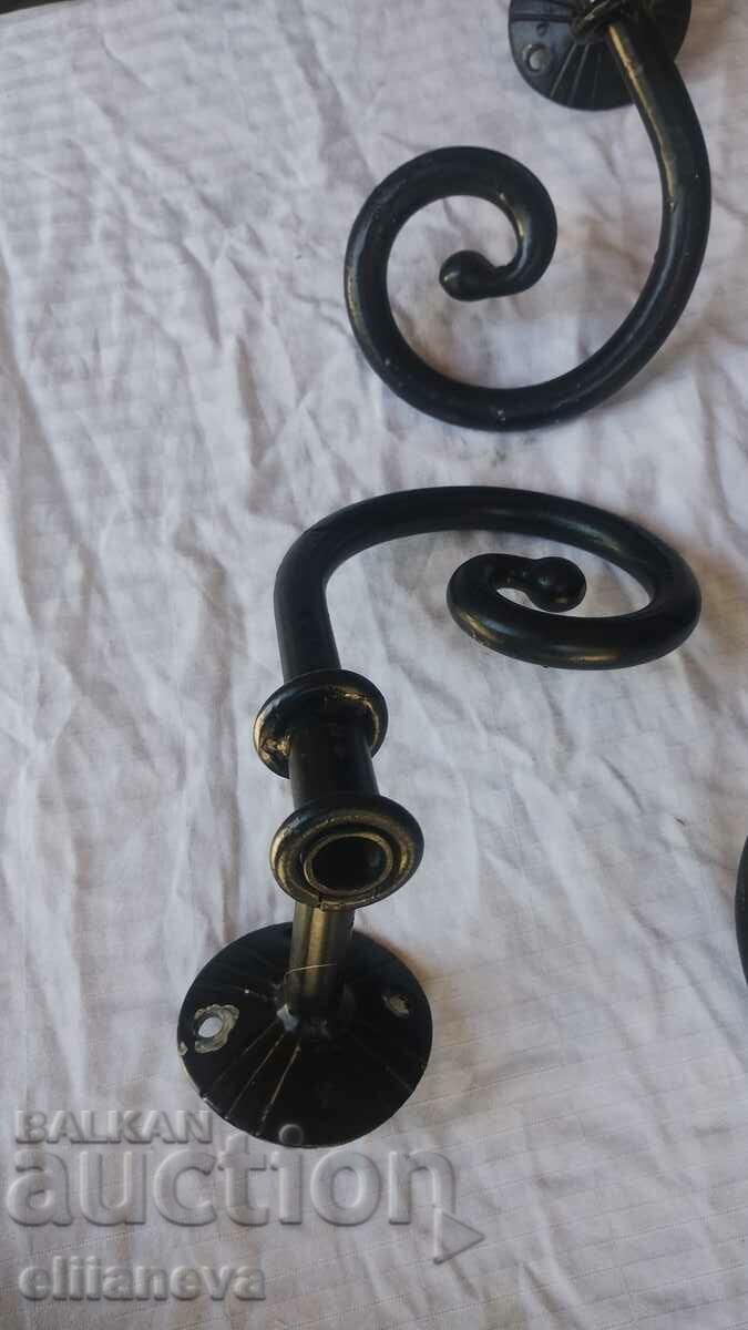 Auction Forged brackets for cornices 6 pcs. There are also metal cornices Auction Forged brackets for cornices 6 pcs. There are also metal cornices