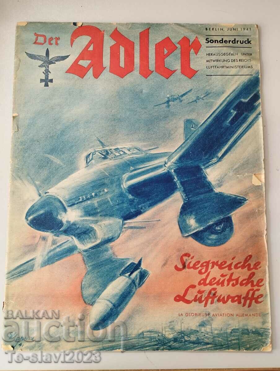 1941 Adler - Adler - German Magazine (Third Reich)