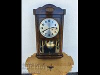 Beautiful German Wall Clock WORKING