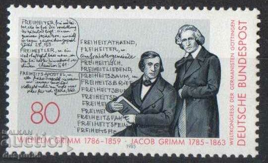 1985. GFR. 200 years since the birth of the Brothers Grimm.