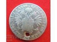 20 Kreuzer Austria-Hungary 1848 E Silver - Ferdinand I