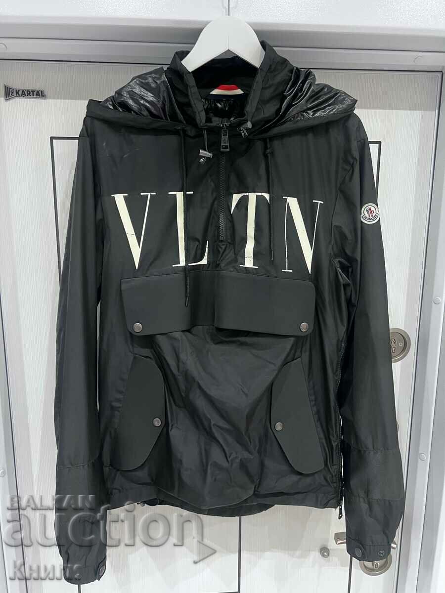 Мъжко горнище Moncler Valentino Black mens Hooded Jacket