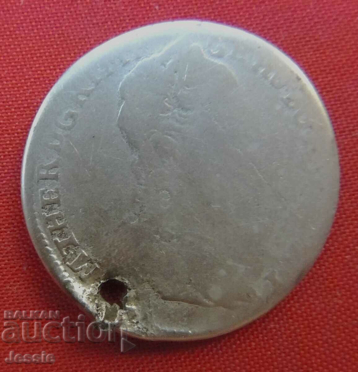 7 Kreuzer 1765 Austro-Ungaria - UNGARIA argint Maria Tereza cu preț € 5.60 | 10.95 BGN