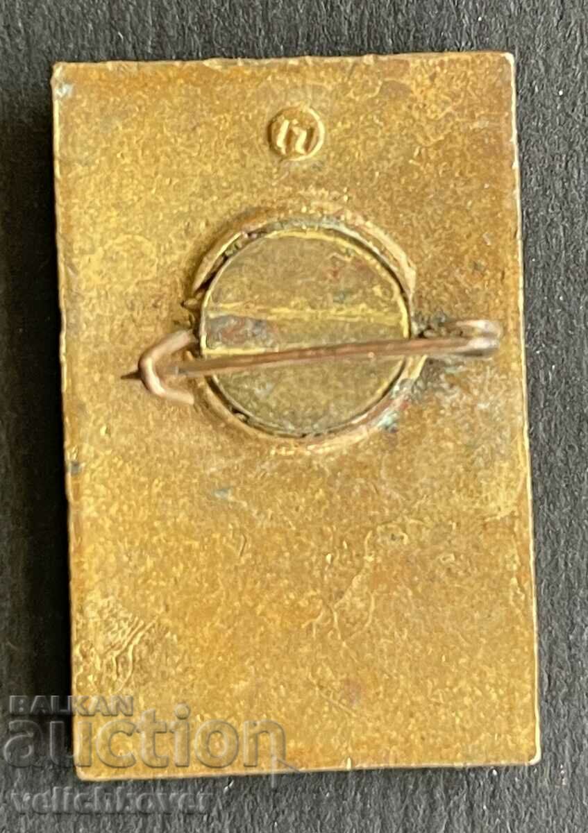 38479 USSR sign Youth Festival Stalingrad enamel 1956. with price 15.00 BGN | € 7.67 38479 USSR sign Youth Festival Stalingrad enamel 1956. with price 15.00 BGN | € 7.67