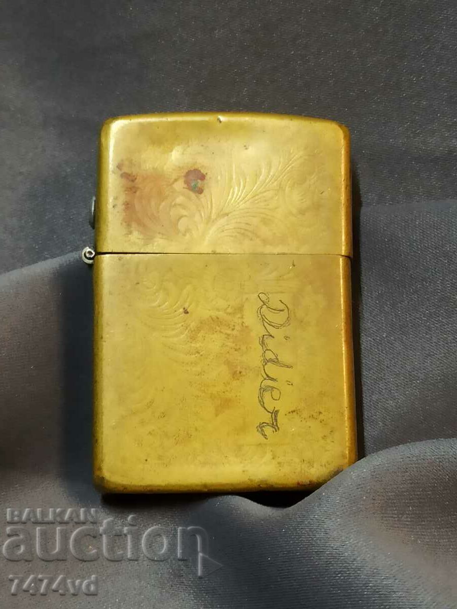 СТАРА МЕСИНГОВА ЗАПАЛКА ZIPPO