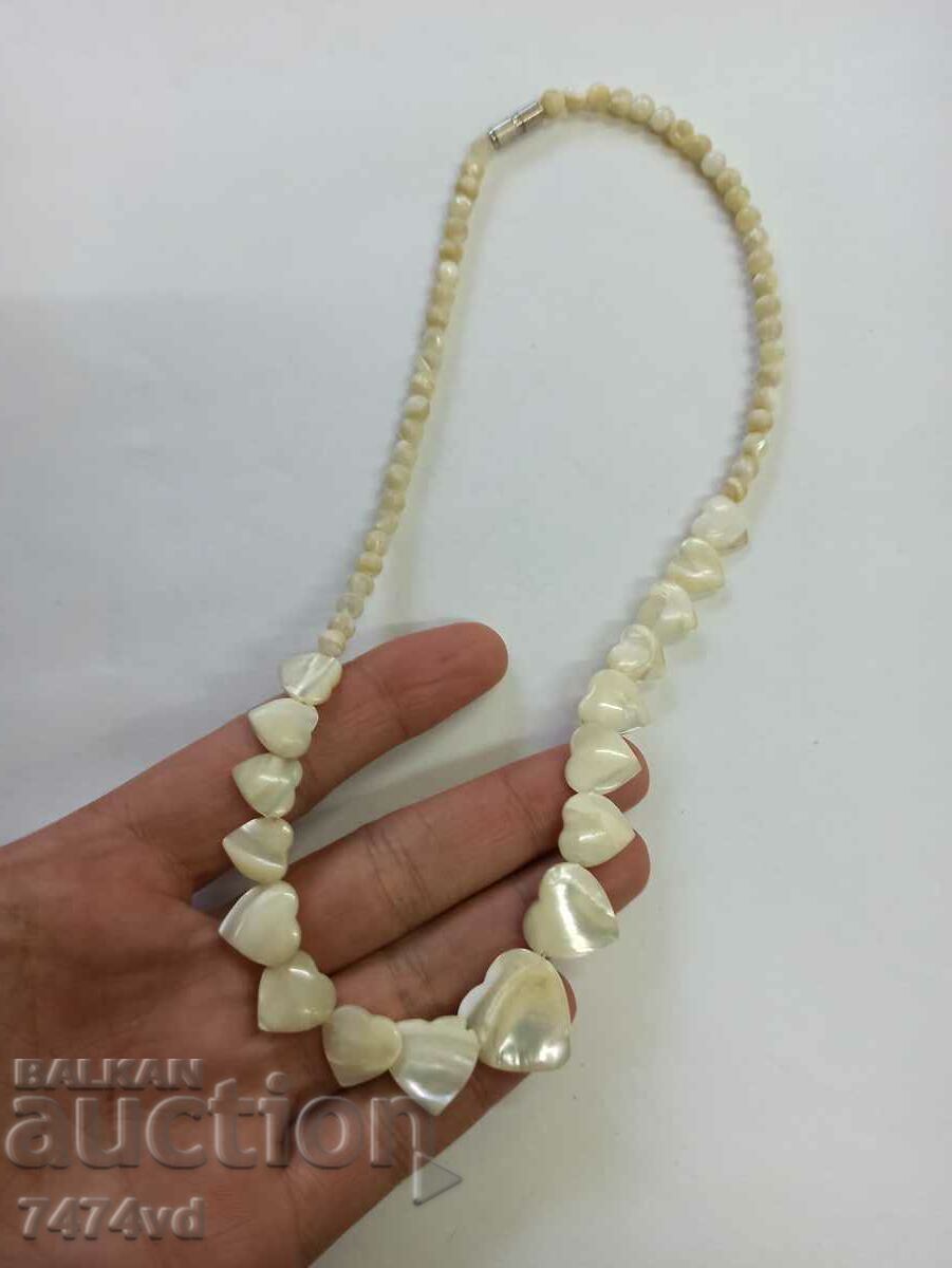 СТИЛНО СЕДЕФЕНО КОЛИЕ СЪРЦА - 5 СТИЛНО СЕДЕФЕНО КОЛИЕ СЪРЦА - 5