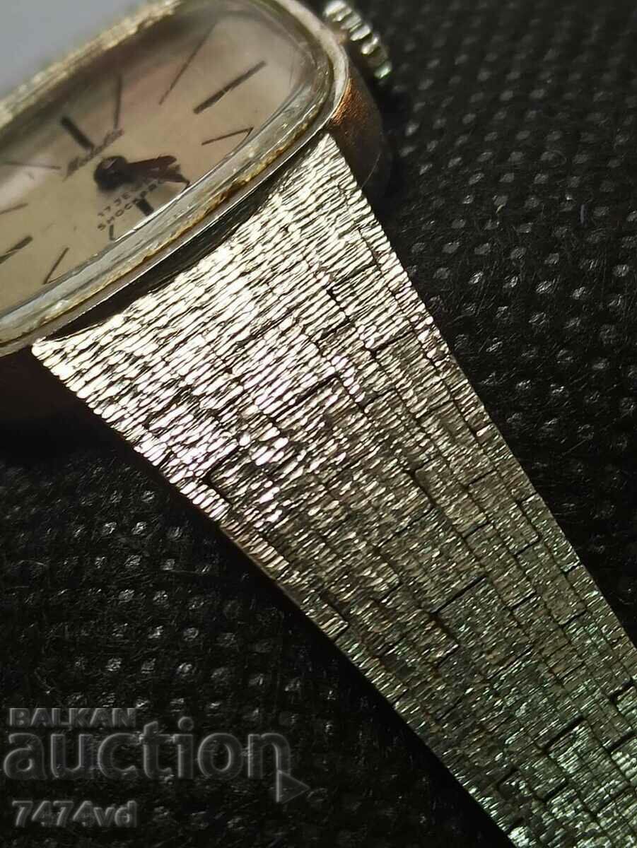 Medalia silver women's watch 17 stones-835 proof with price 300.00 BGN | € 153.39 Medalia silver women's watch 17 stones-835 proof with price 300.00 BGN | € 153.39