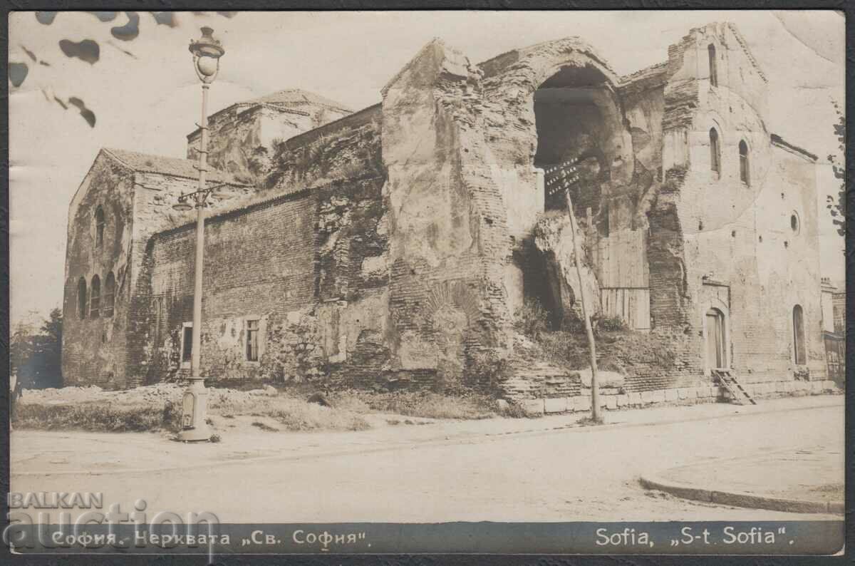 Sofia. Biserica Sfanta Sofia. 1927