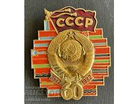 38505 USSR sign 60 years. Soviet Union 1922-1982.