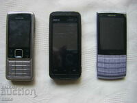 Used phones - NOKIA 6300, NOKIA 6530 and NOKIA X3-02