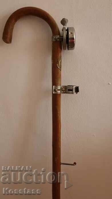 Walking stick with a German stand