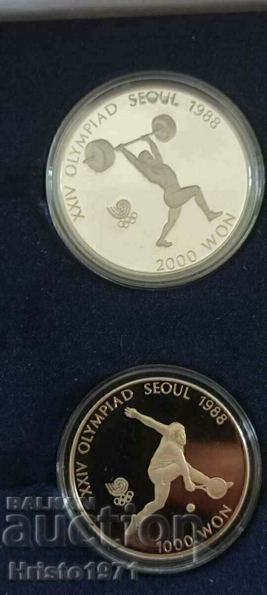 Licitație Setul olimpic 1988 Seul Licitație Setul olimpic 1988 Seul