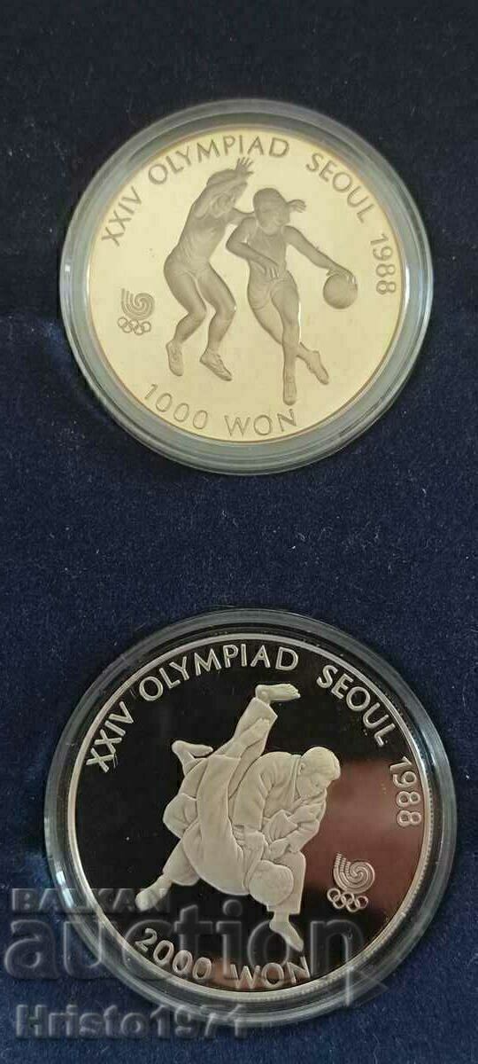 Παράδοση Ολυμπιακό σετ 1988 Σεούλ Παράδοση Ολυμπιακό σετ 1988 Σεούλ
