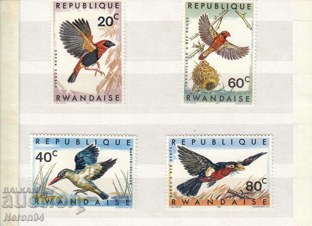 Păsări 1967, Rwanda