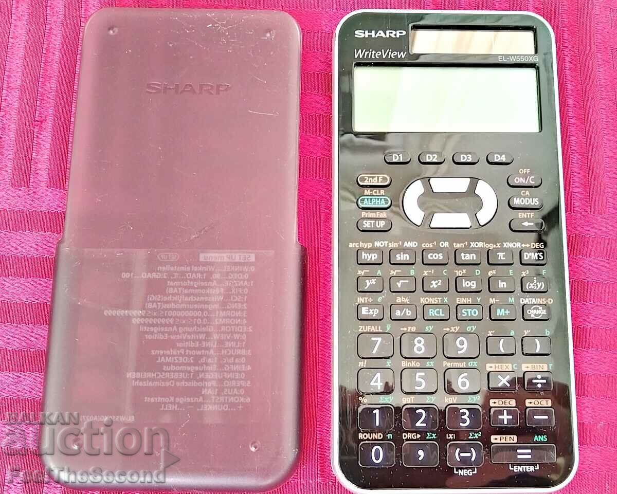 Sharp EL-W550XG Calculator in very good condition