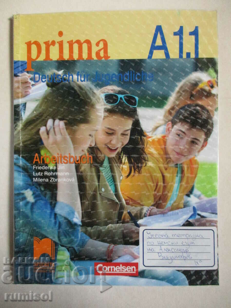 Prima A1.1 - Deutsch fur Jugendlich - Arbeitsbuch