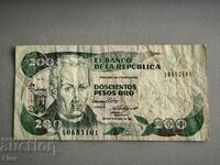 Bancnota - Columbia - 200 pesos | 1989