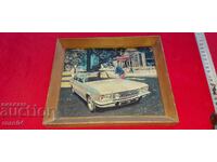 WOODEN FRAME - GLASS - OPEL