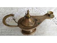 Aladdin brass lamp good condition India