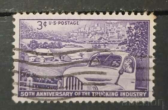 USA 1953 Cars/Buildings Stamp