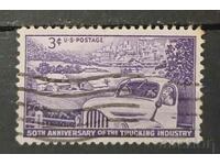 САЩ 1953 Автомобили/Сгради Клеймо