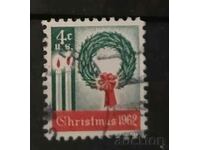 USA 1962 Christmas Stamp