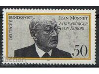 1977. GFR. Ο πολιτικός Jean Monnet - επίτιμος πολίτης της Ευρώπης.