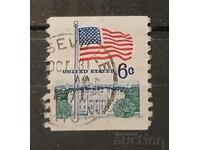 USA 1968 Flags/Flags/Buildings Stamp