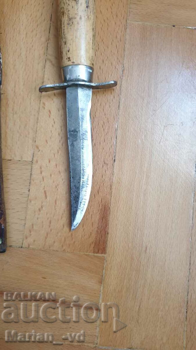 Cuțit de vânătoare vechi cu trestie - 6 Cuțit de vânătoare vechi cu trestie - 6