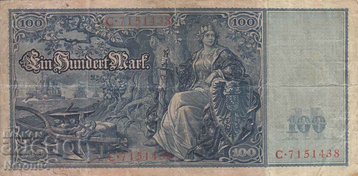 100 μάρκα 1910, Γερμανία