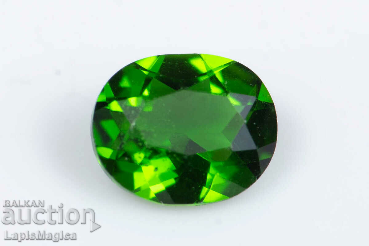 Chrome Diopside 0.38ct 5x4mm Oval Cut #3