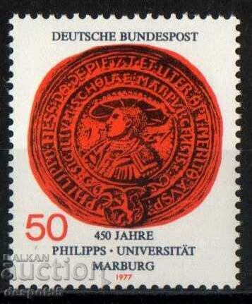 1977. GFR. The 450th anniversary of the University of Marburg.