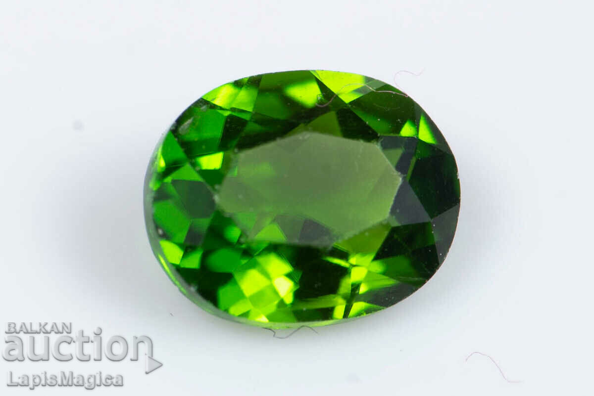 Chrome Diopside 0,36ct 5x4mm Οβάλ κοπή #4