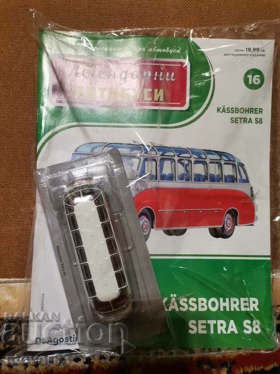 Jucărie/model "KASSBOHRER SETRA S8" "