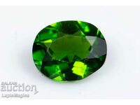 Chrome diopside 0.38ct 5x4mm oval cut #7