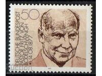 1977 ГФР. 100-годишнина от рождението на Фриц фон Боделшвинг